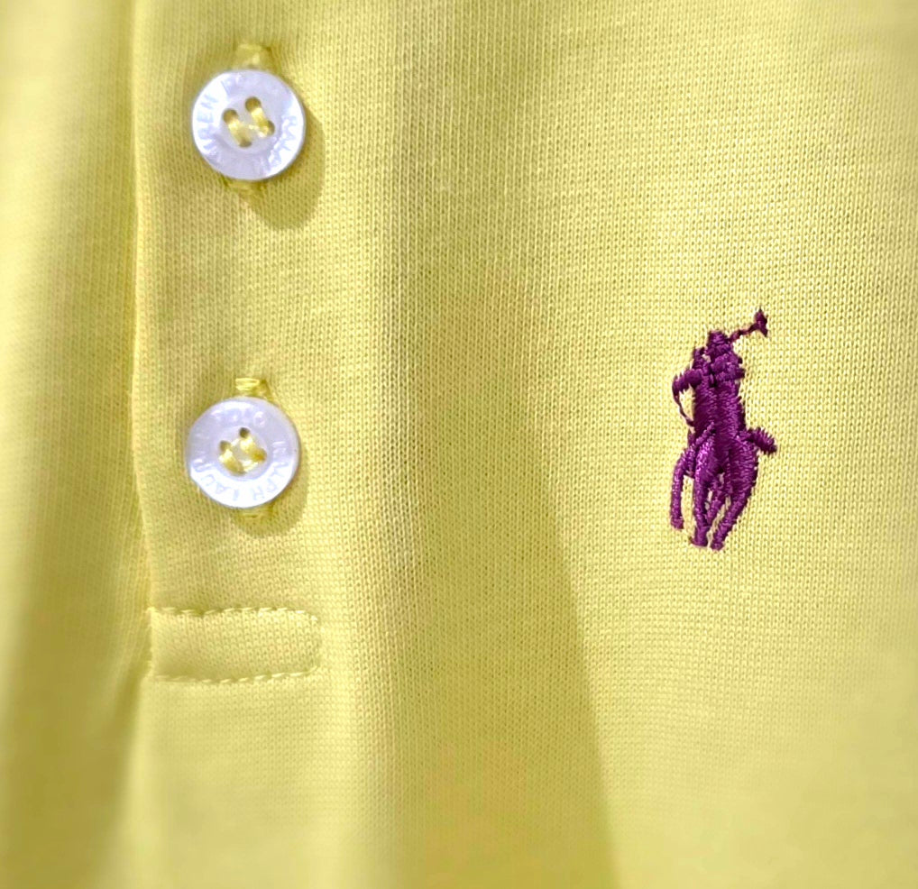 Robe Polo - Jaune